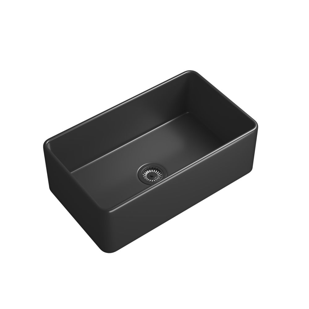 dropship Inch White Farmhouse Sink Deep Apron Sink Undermount Farmhouse Kitchen Sink Single Farm Sink