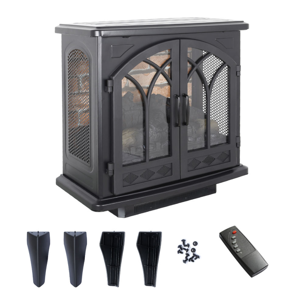 dropship 24 inch 3D Infrared Electric Stove with remote control
