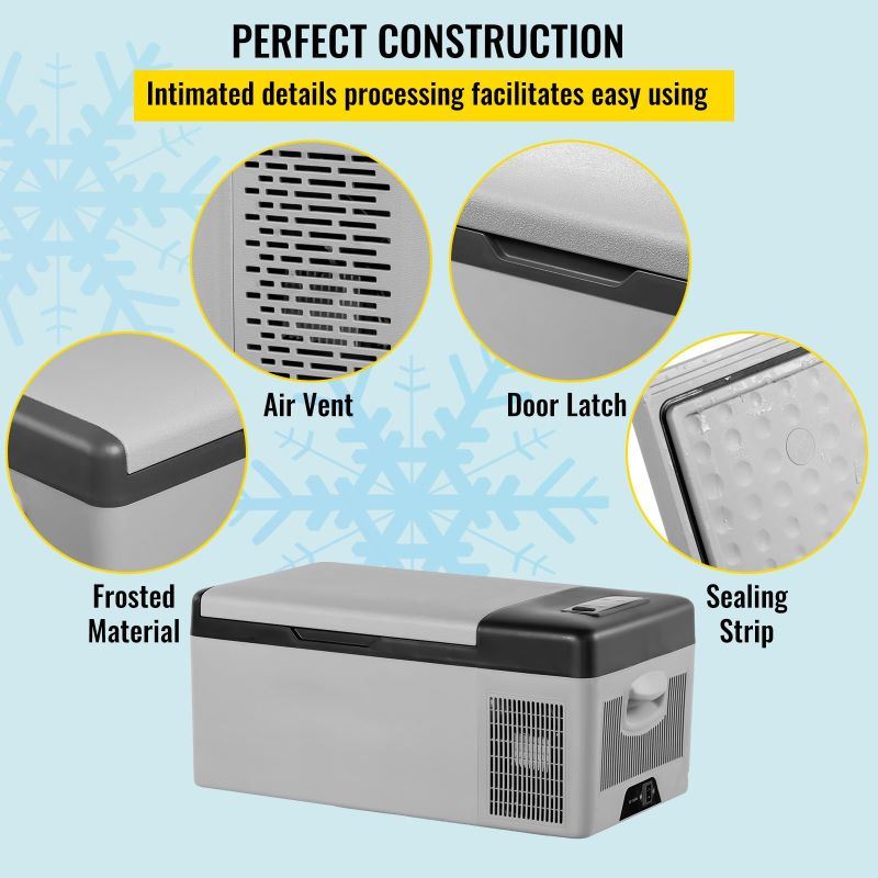 dropship Camping Travel & Picnics Portable Car Refrigerator Mini Fridge Freezer