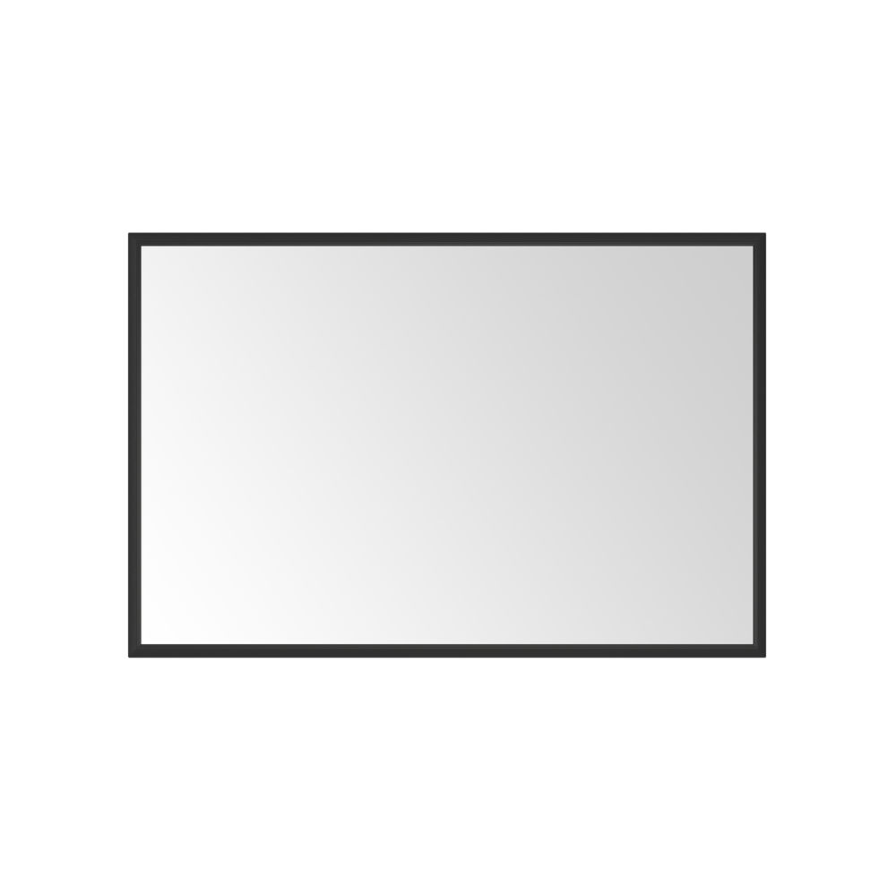 dropship 60in. W x 48 in. H Metal Framed Bathroom Mirror for Wall, X Inch Rectangle Mirror, Bathroom Vanity Mirror Farmhouse, Anti-Rust, Hangs Horizontally or Vertically