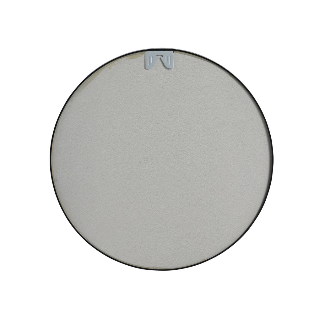 dropship 24" Large Round Black Circular Mirror