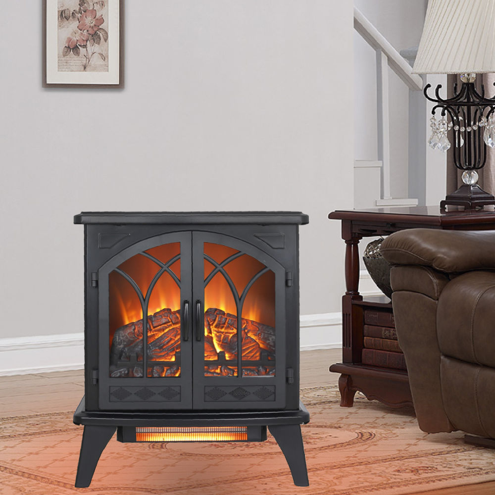 dropship 24 inch 3D Infrared Electric Stove with remote control