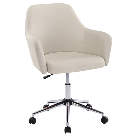 dropship Home Office Chair , Swivel Adjustable Task Chair Executive Accent Chair with Soft Seat