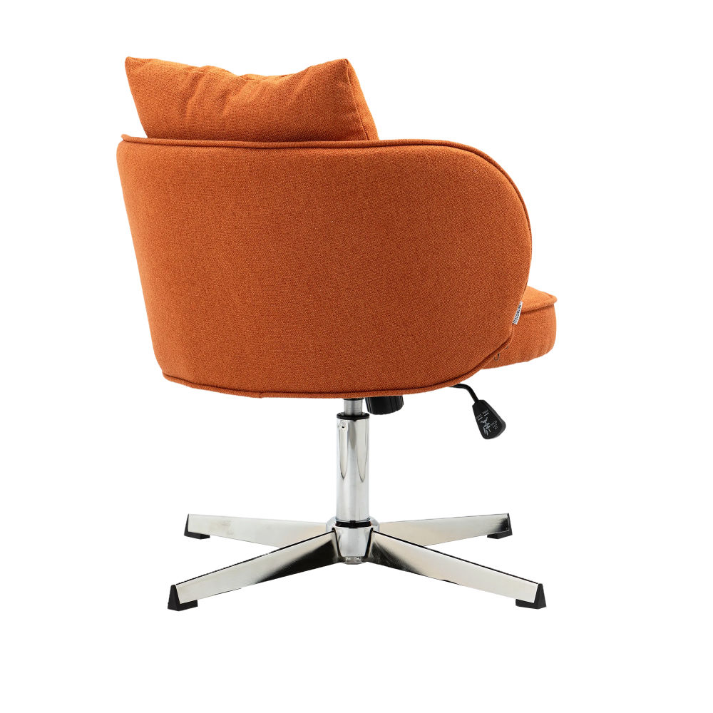 dropship COOLMORE Home Office Desk Chair, Vanity Chair, Modern Adjustable Home Computer Executive Chair Swivel Task Chair for Small Space, Living Room, Make-up, Studying