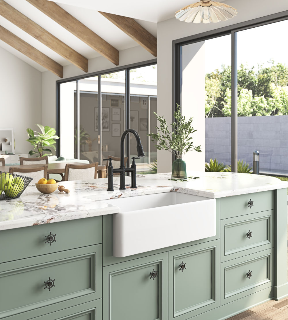 dropship Inch White Farmhouse Sink Deep Apron Sink Undermount Farmhouse Kitchen Sink Single Farm Sink