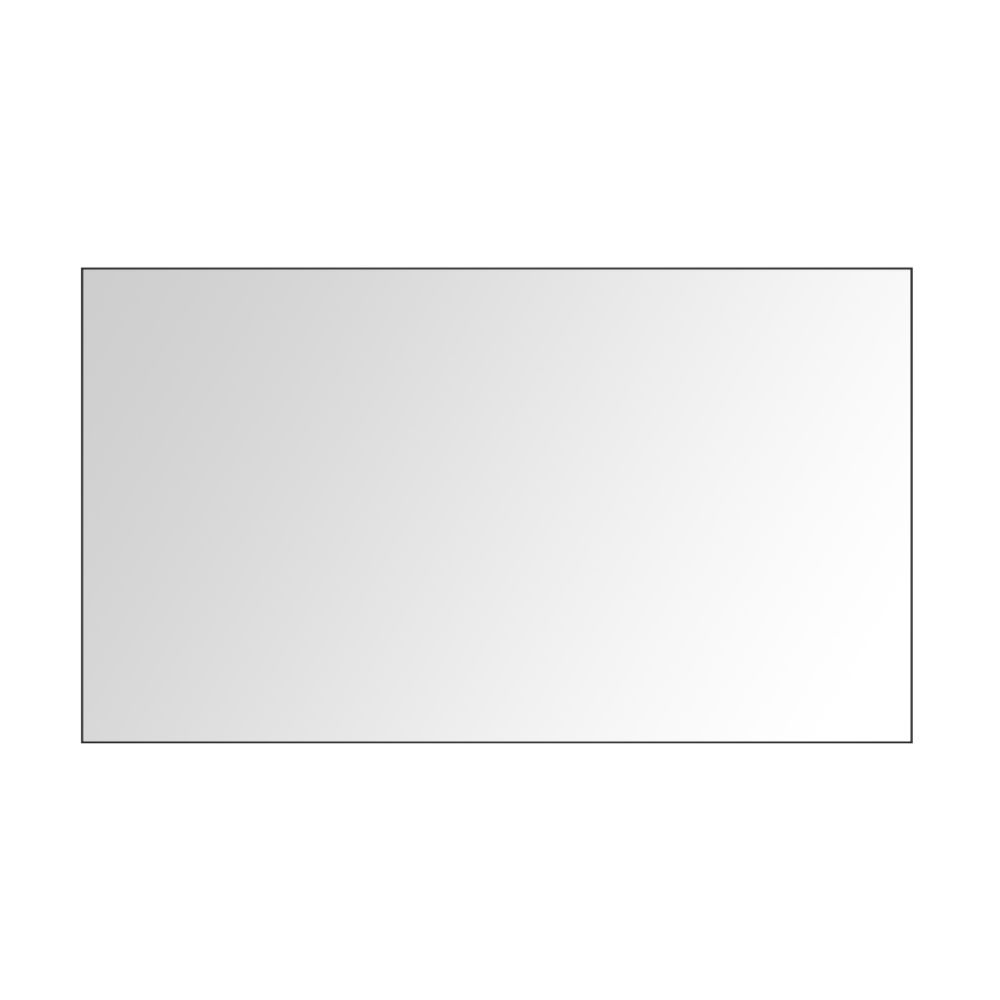 dropship 72in. W x 48in. H Metal Framed Bathroom Mirror for Wall, X Inch Rectangle Mirror, Bathroom Vanity Mirror Farmhouse, Anti-Rust, Hangs Horizontally or Vertically
