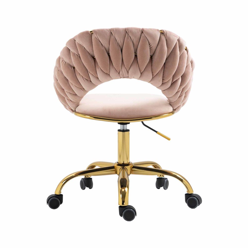 dropship COOLMORE Computer Chair Office Chair Adjustable Swivel Chair Fabric Seat Home Study Chair