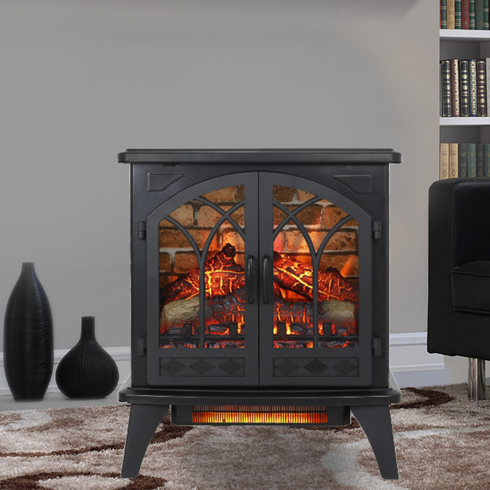 dropship 24 inch 3D Infrared Electric Stove with remote control