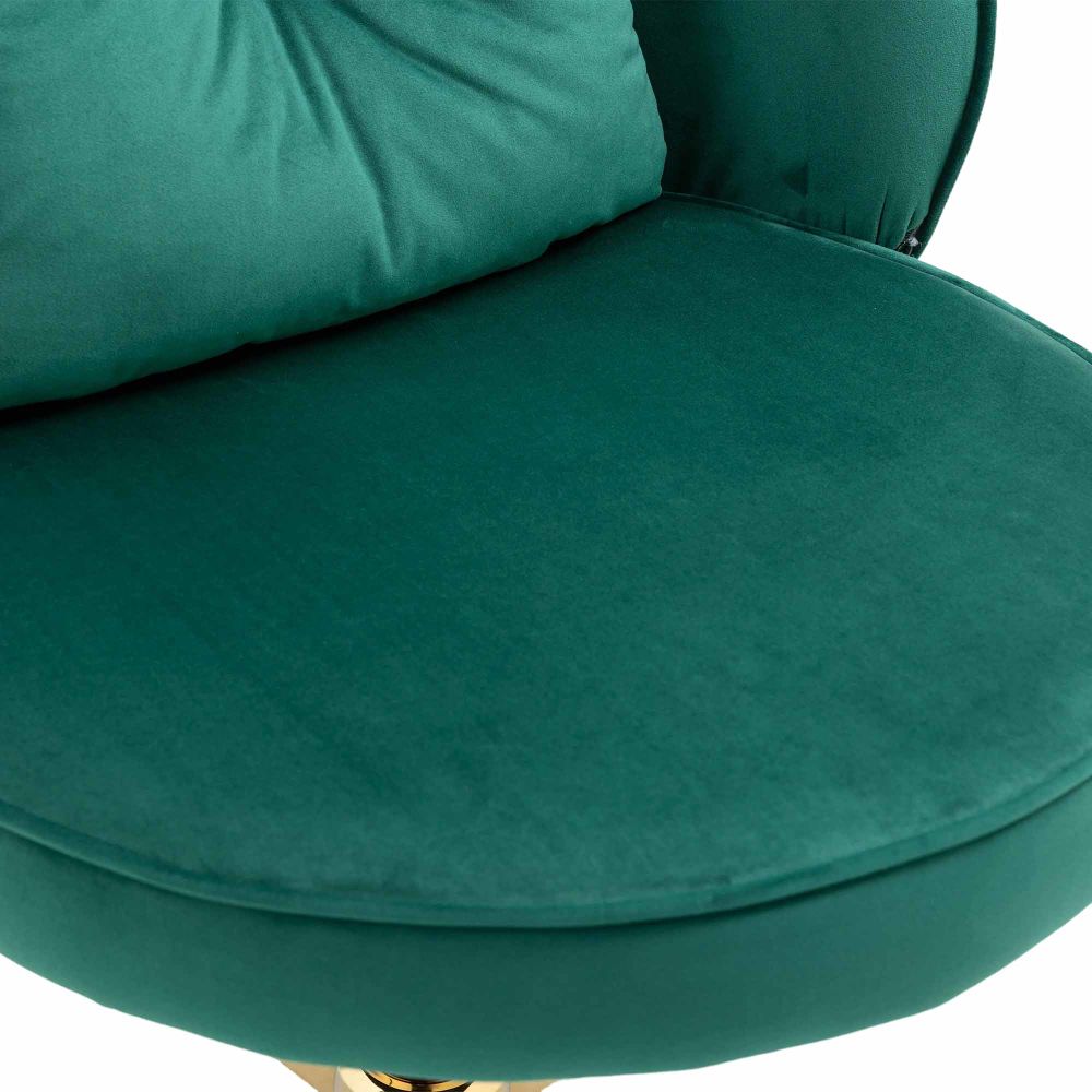 dropship COOLMORE Home Office Desk Chair, Vanity Chair, Modern Adjustable Home Computer Executive Chair Swivel Task Chair for Small Space, Living Room, Make-up, Studying