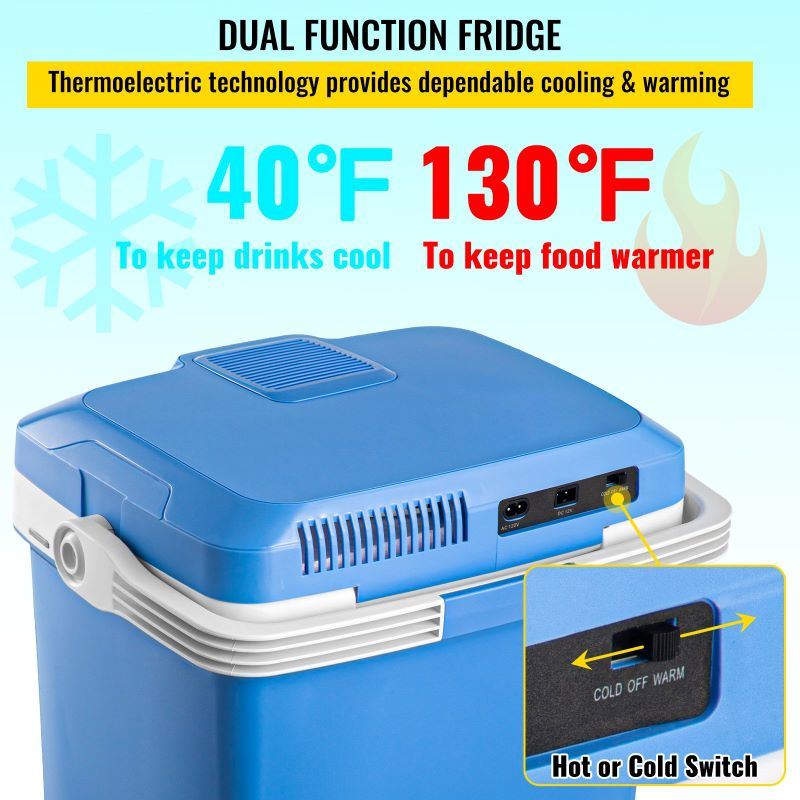 dropship Camping Travel & Picnics Portable Car Refrigerator Mini Fridge Freezer
