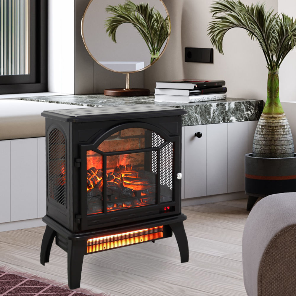 dropship 18 inch 3D Infrared Electric Stove with remote control