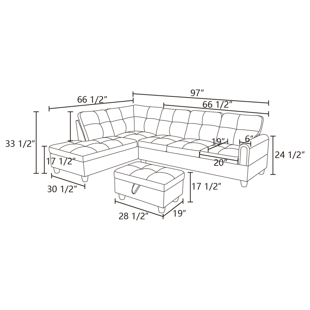 1688711674408276.png dropship Chocolate Flannel Living Room Sofa