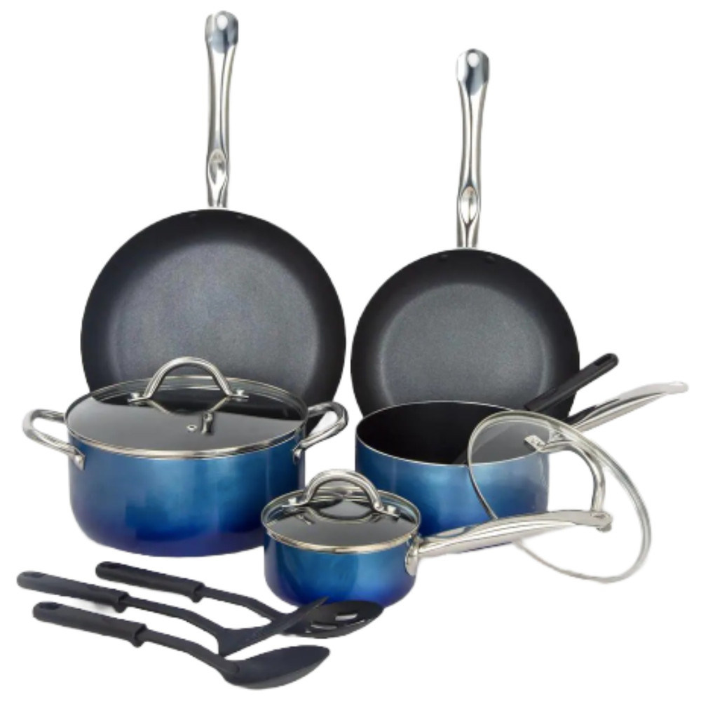 dropship Home Daily Delicacies Pot 12-Piece Safe Non-Stick Cookware Set