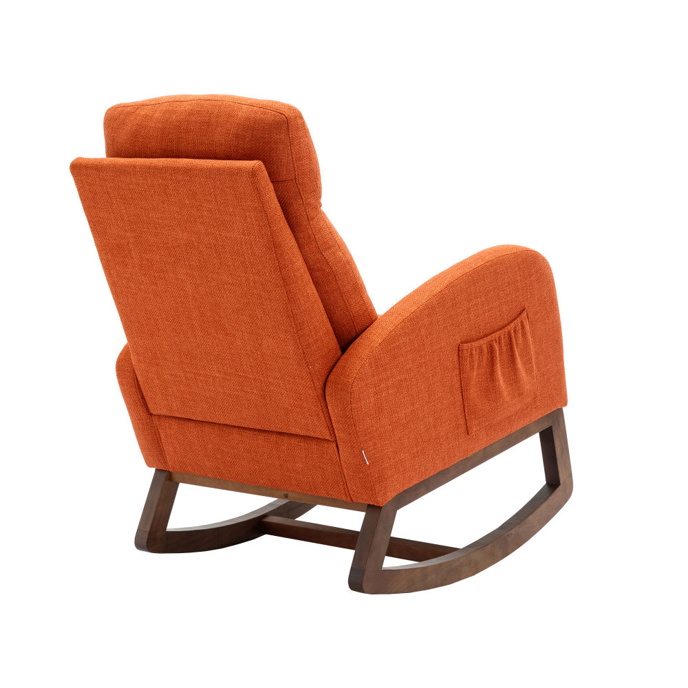 dropship COOLMORE living room Comfortable rocking chair living room chair