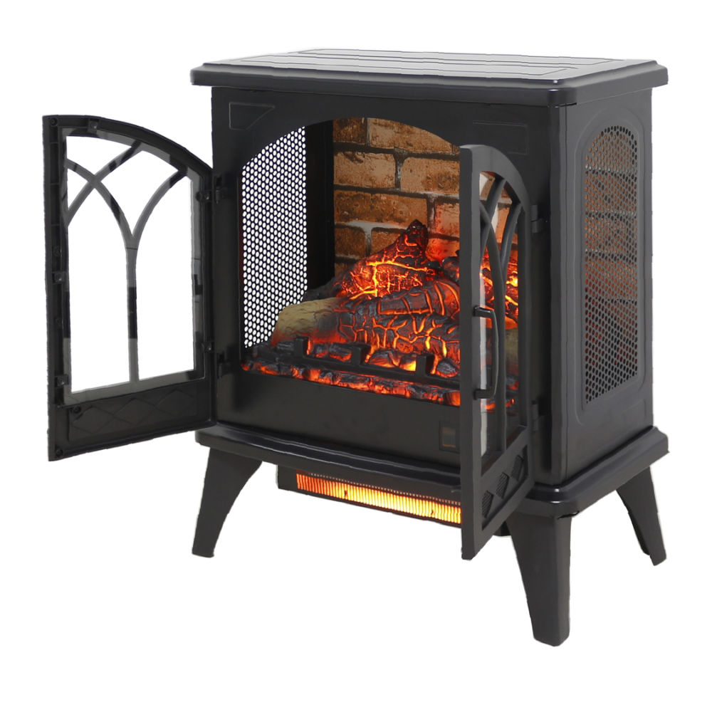 dropship 24 inch 3D Infrared Electric Stove with remote control