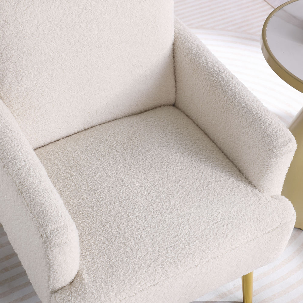dropship Reading Armchair Living Room Comfy Accent Chairs, Bedroom Chairs for Office Bedroom with Arm Rest, Lounge Chair for Office and Study